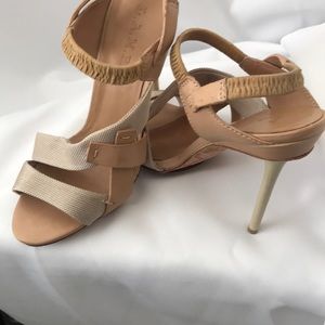 Sexy summer platform L.A.M.B heels